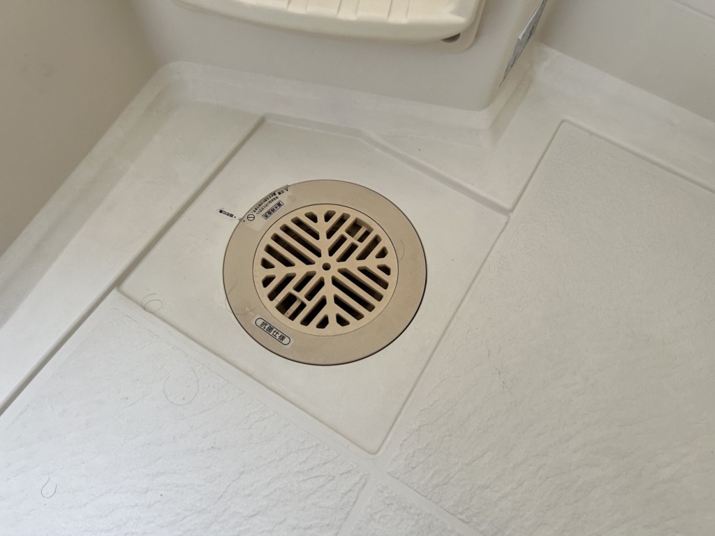 お風呂の排水溝の画像